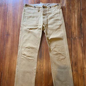 RRL Buckleback Canvas Work Pant
